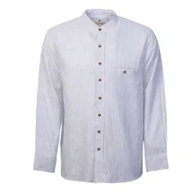 Irish Linen Grandfather Shirt