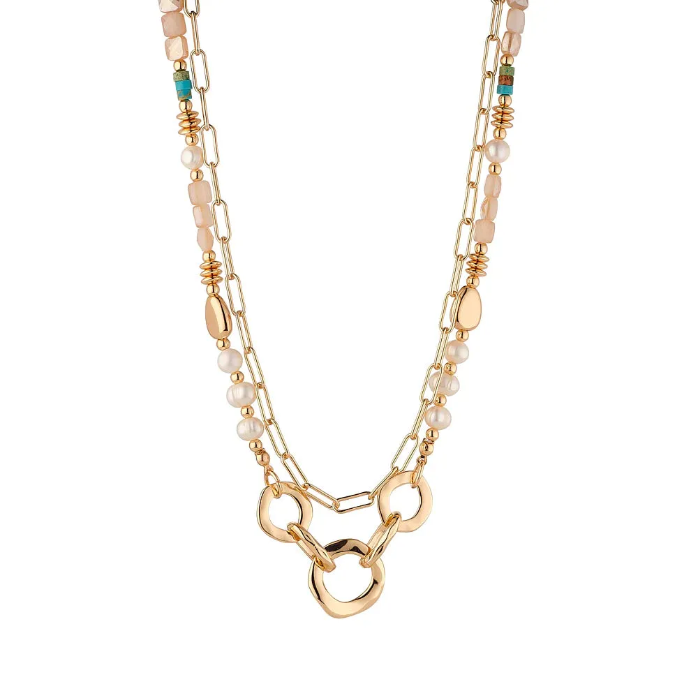 Isabella Layered Necklace- Knight & Day Jewellery