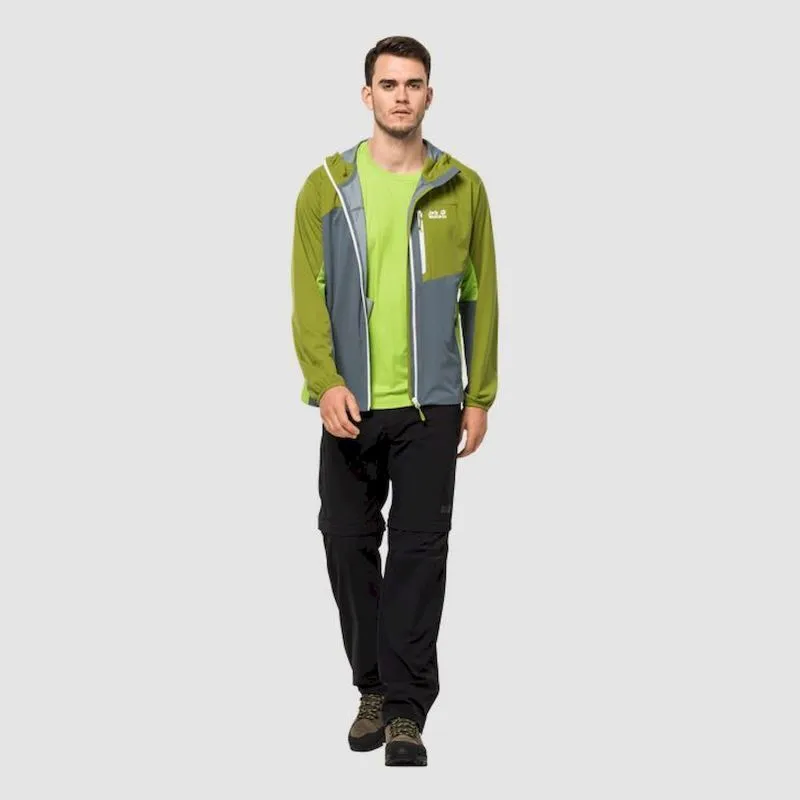 Jack Wolfskin  Overland Zip Away - Pantaloni softshell - Uomo