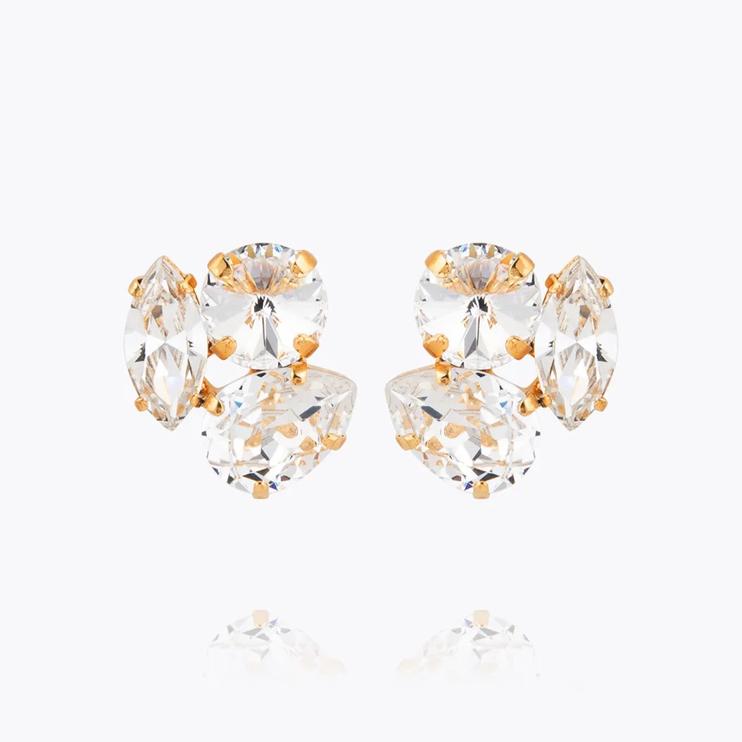 Jolie Earrings / Crystal