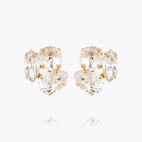 Jolie Earrings / Crystal