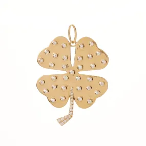 Jumbo 'Lucky' Clover Pendant