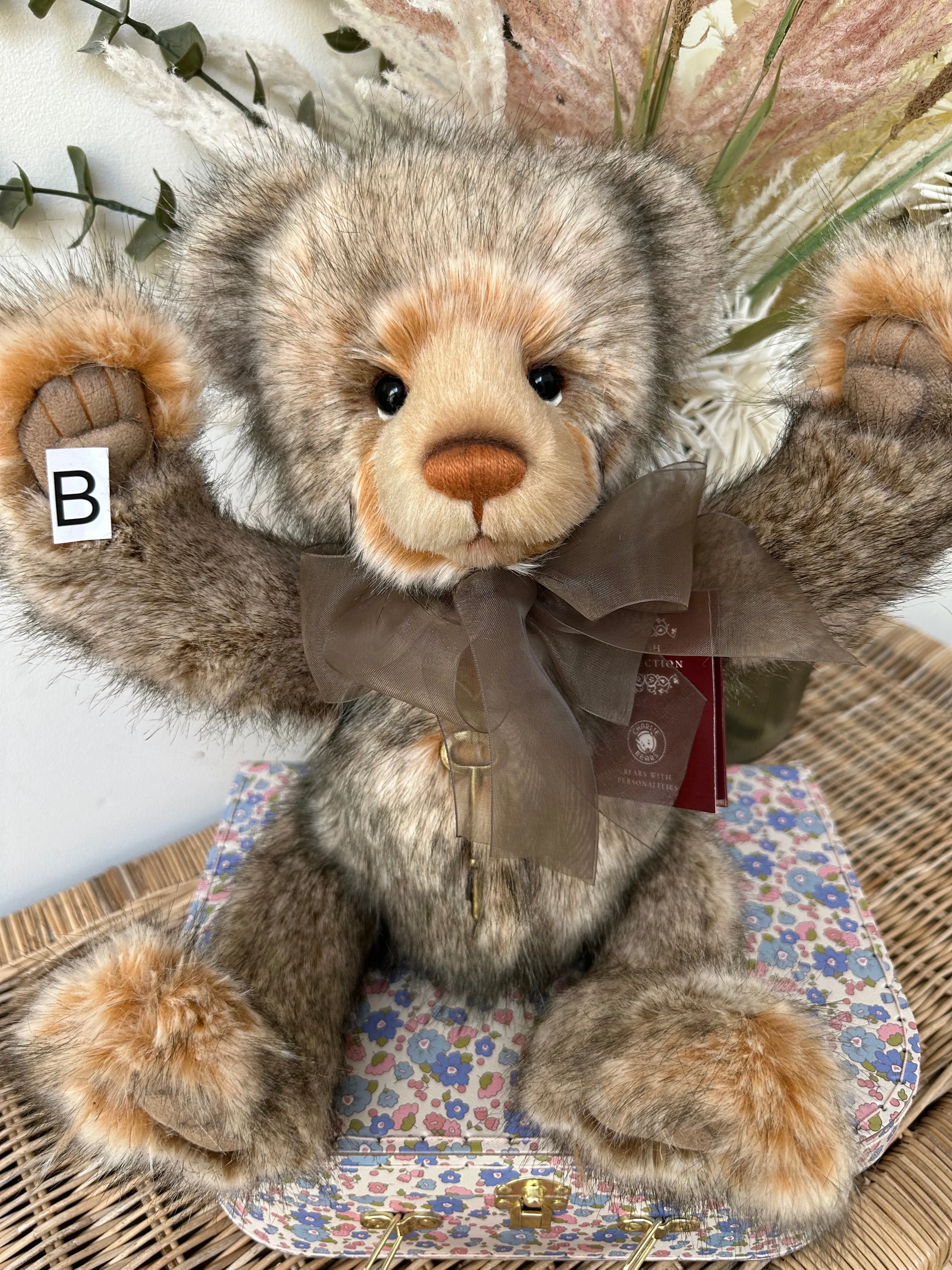 Kathleen Charlie Bears Collectable Plush Teddy Bear