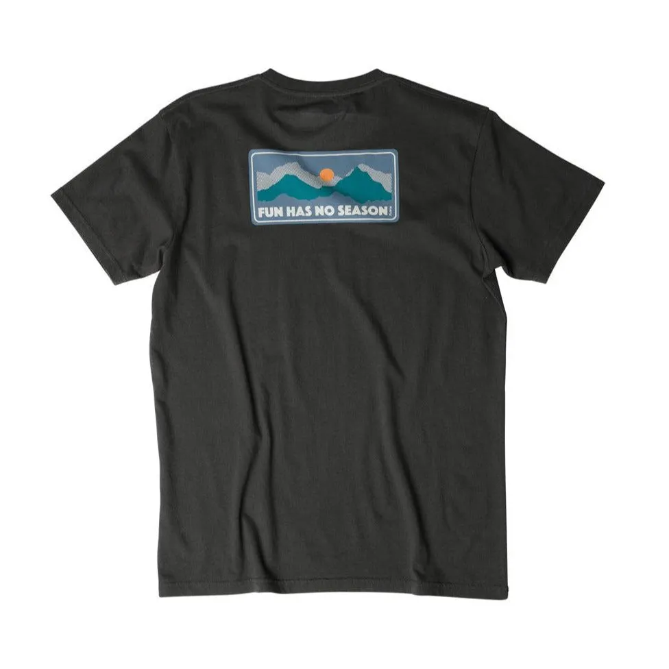 Kavu All The Fun Black Licorice T-Shirt