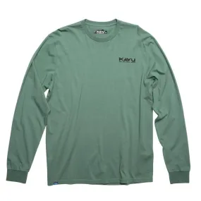 Kavu Long Sleeve Etch Art In Dark Forest