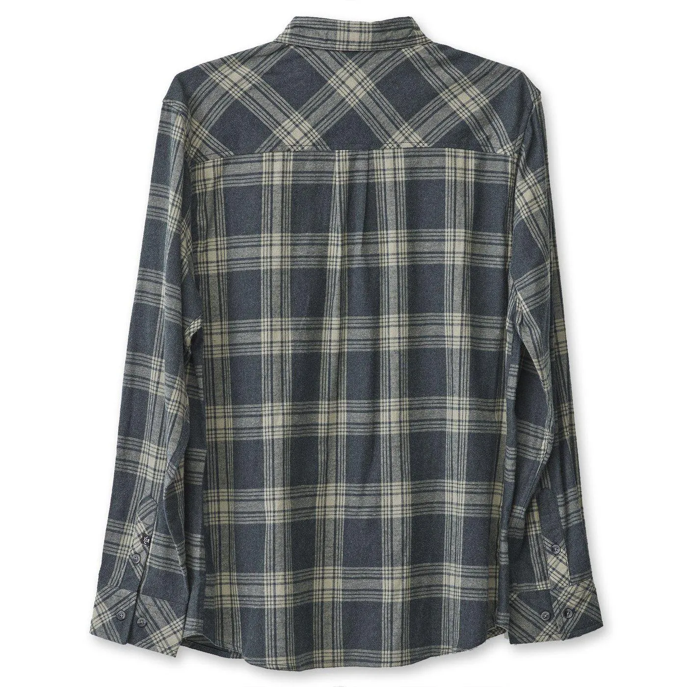 Kavu Lorenzo Plaid Shirt in Smoke Plume