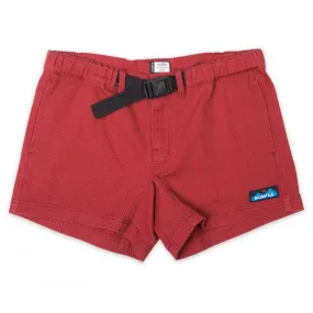 Kavu Patcho Shorts in Red Rust