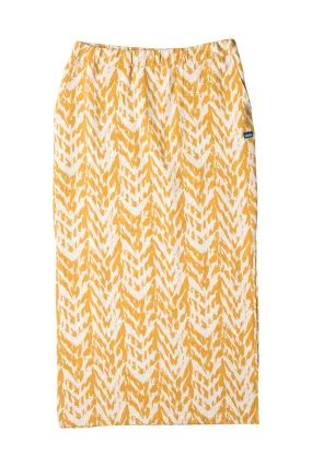 Kavu Somerset Sun Chevron Midi Skirt