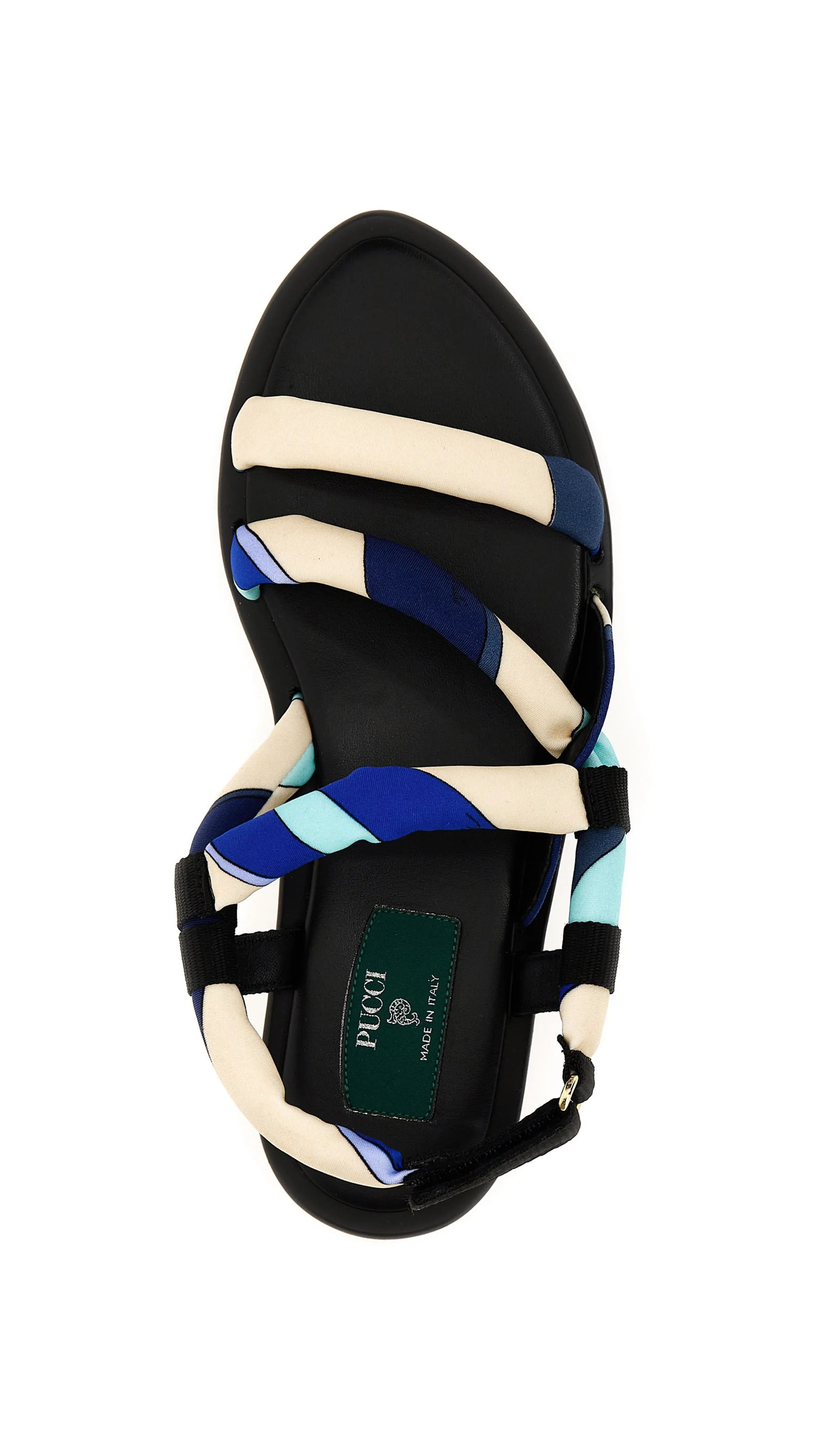 Lee Padded Sandals - Blue