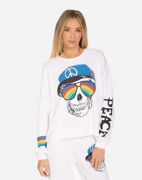 Lee Rainbow Peace Skull