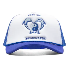 Life is Beautiful Cap - Blue/White