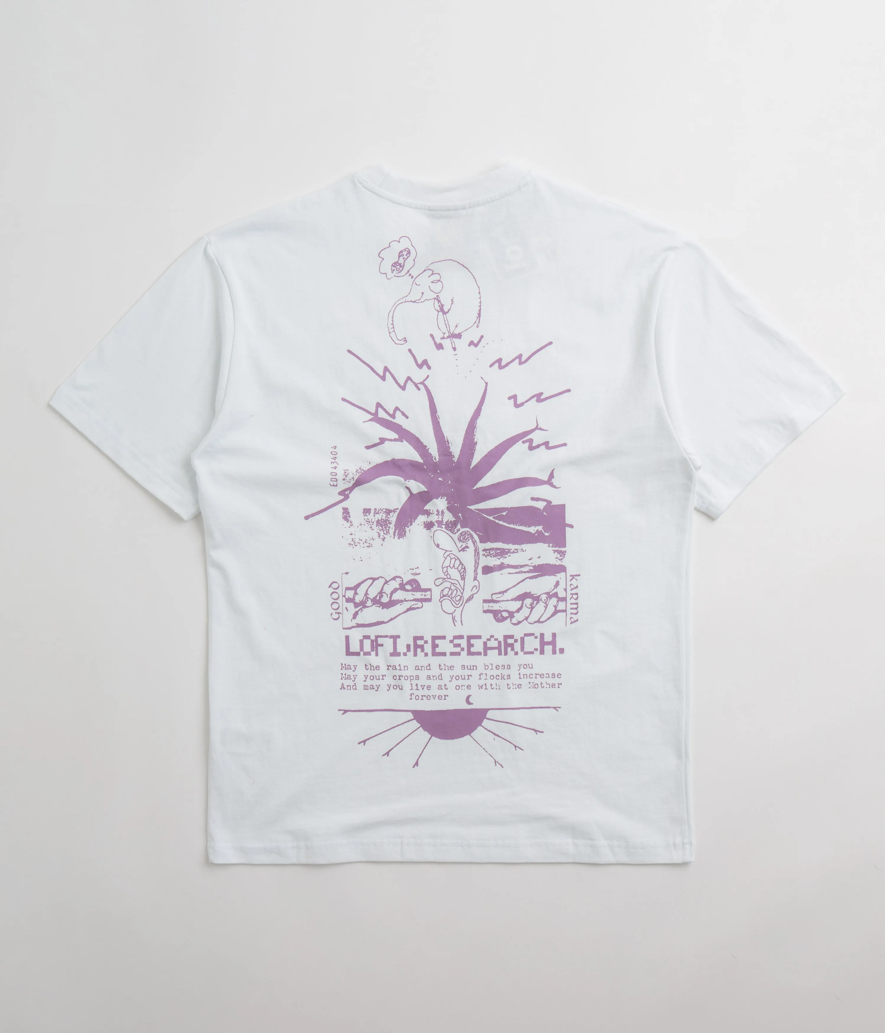 Lo-Fi Good Karma T-Shirt - White