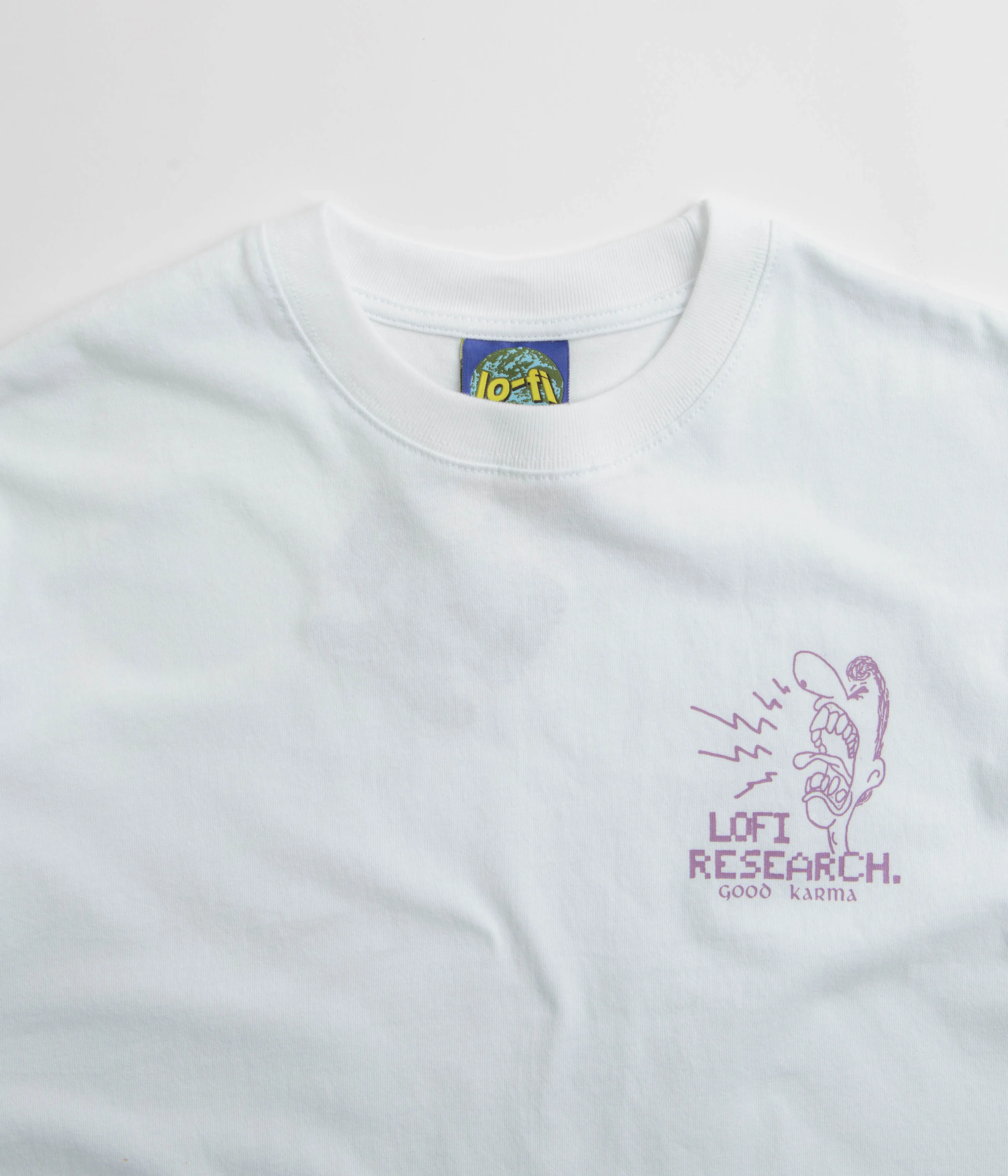 Lo-Fi Good Karma T-Shirt - White