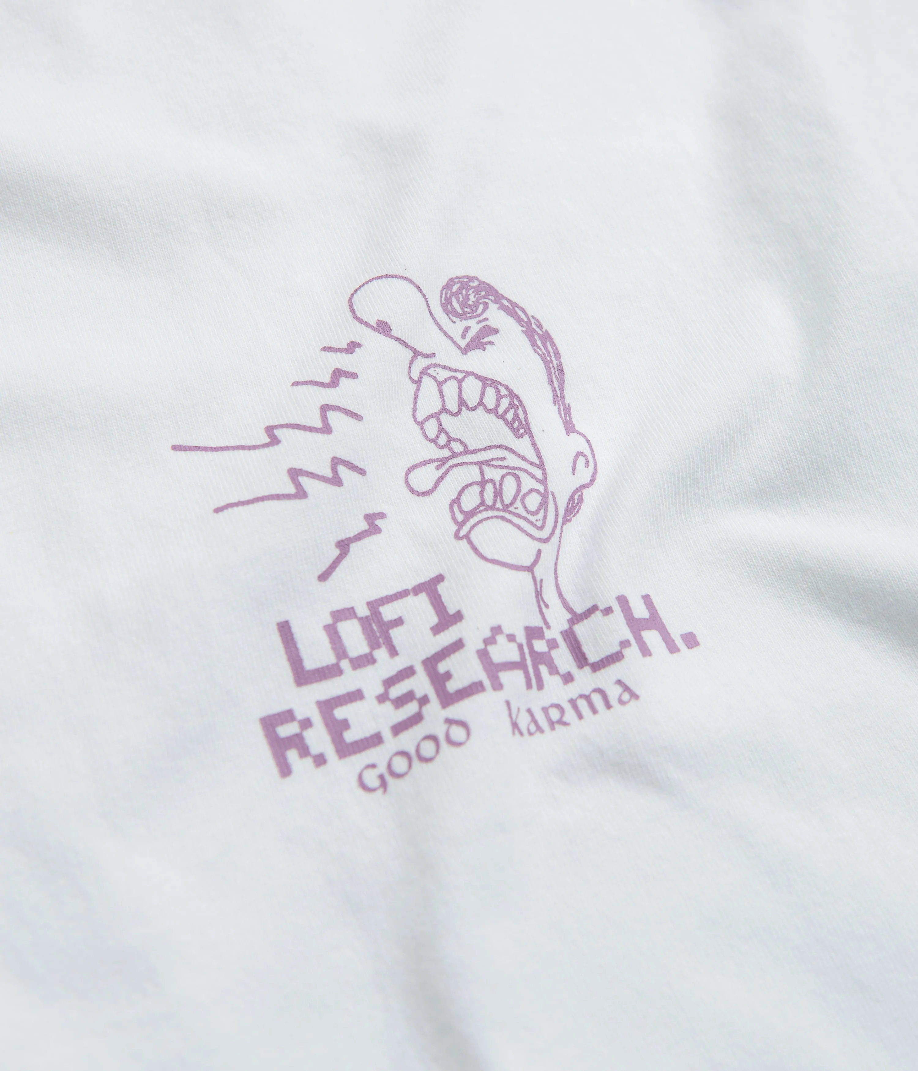 Lo-Fi Good Karma T-Shirt - White