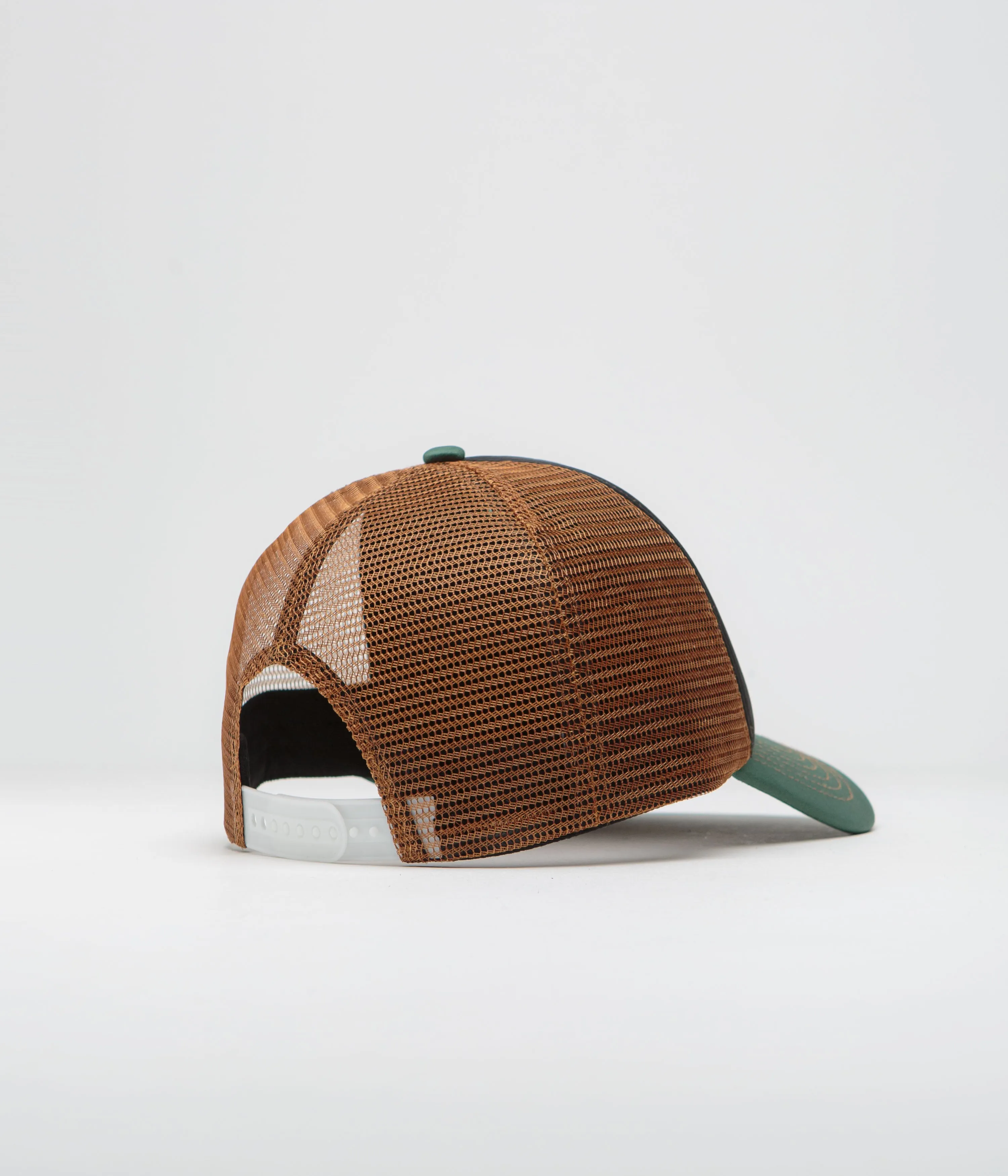 Lo-Fi Static Trucker Cap - Black / Green