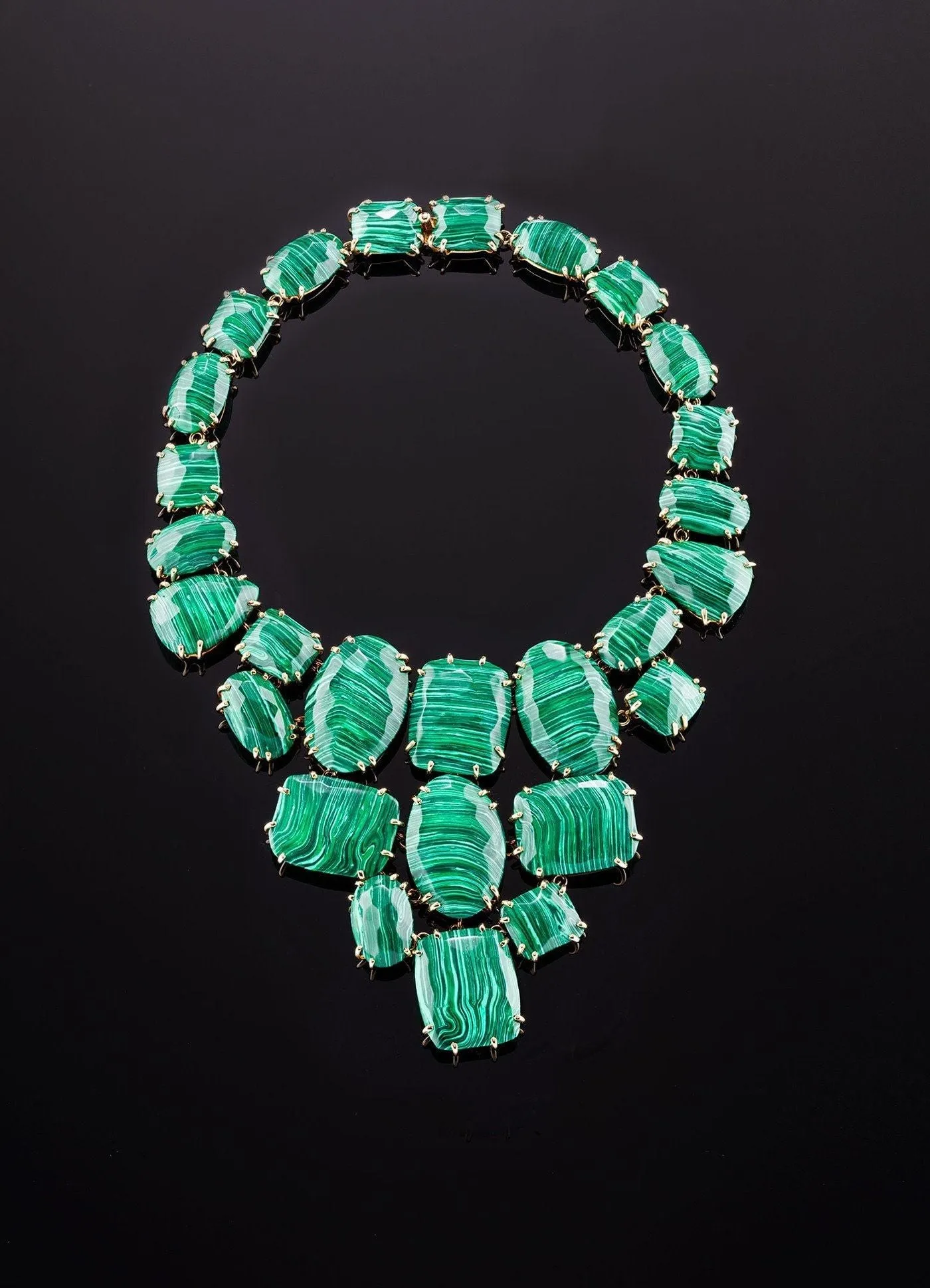 Malachite Statement Necklace