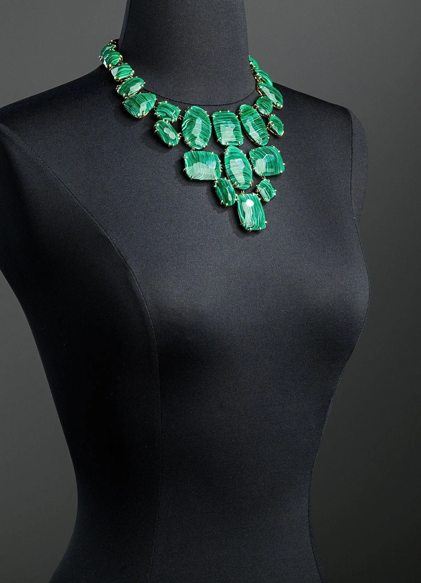 Malachite Statement Necklace