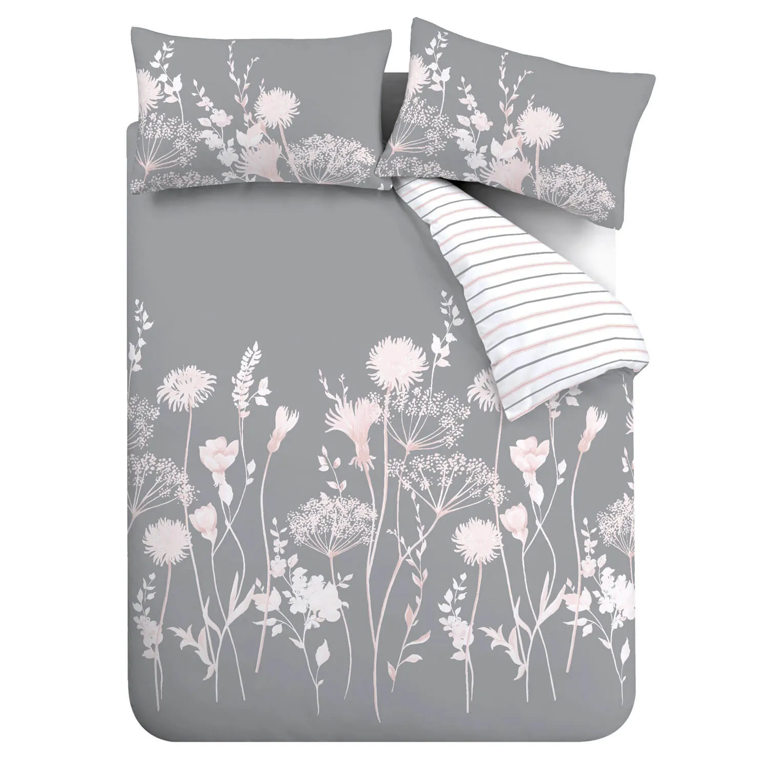 Meadowsweet Floral Duvet Cover Set - Super King