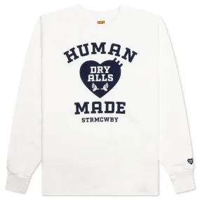 Military Sweatshirt - White