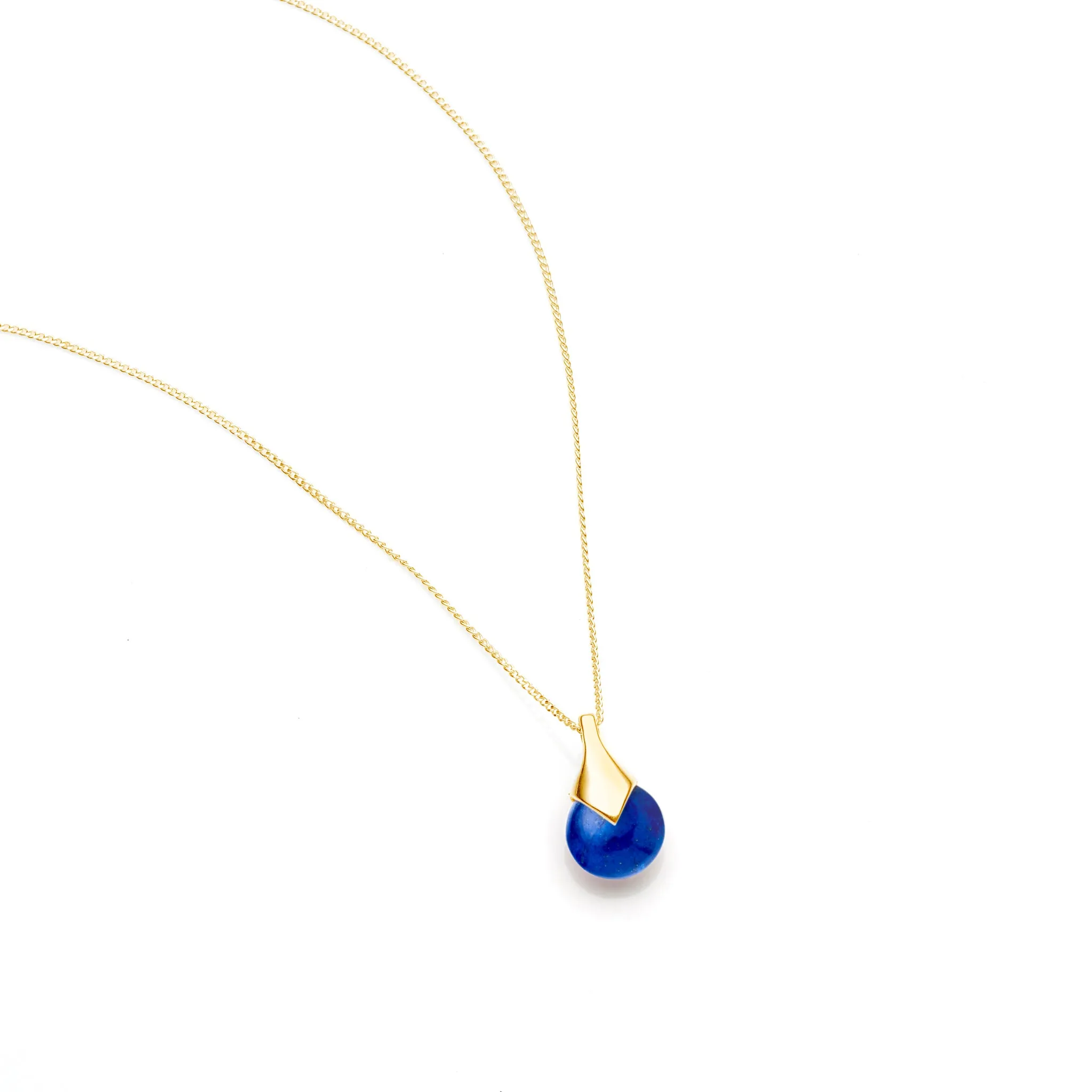 Mini Masai Pendant | Gold Plate | select stones