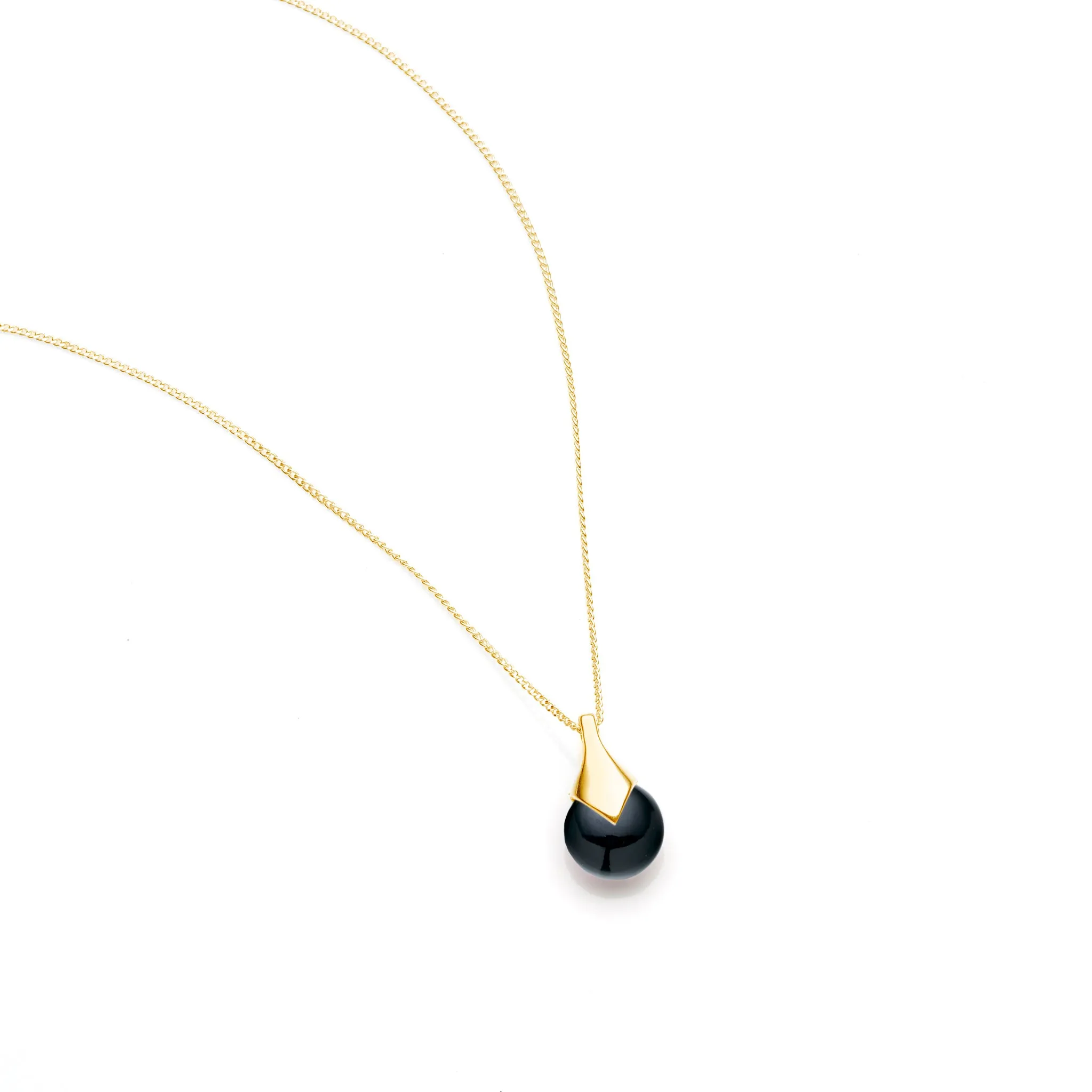 Mini Masai Pendant | Gold Plate | select stones