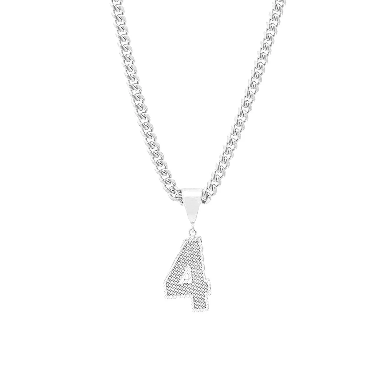 Number Pendant Necklace