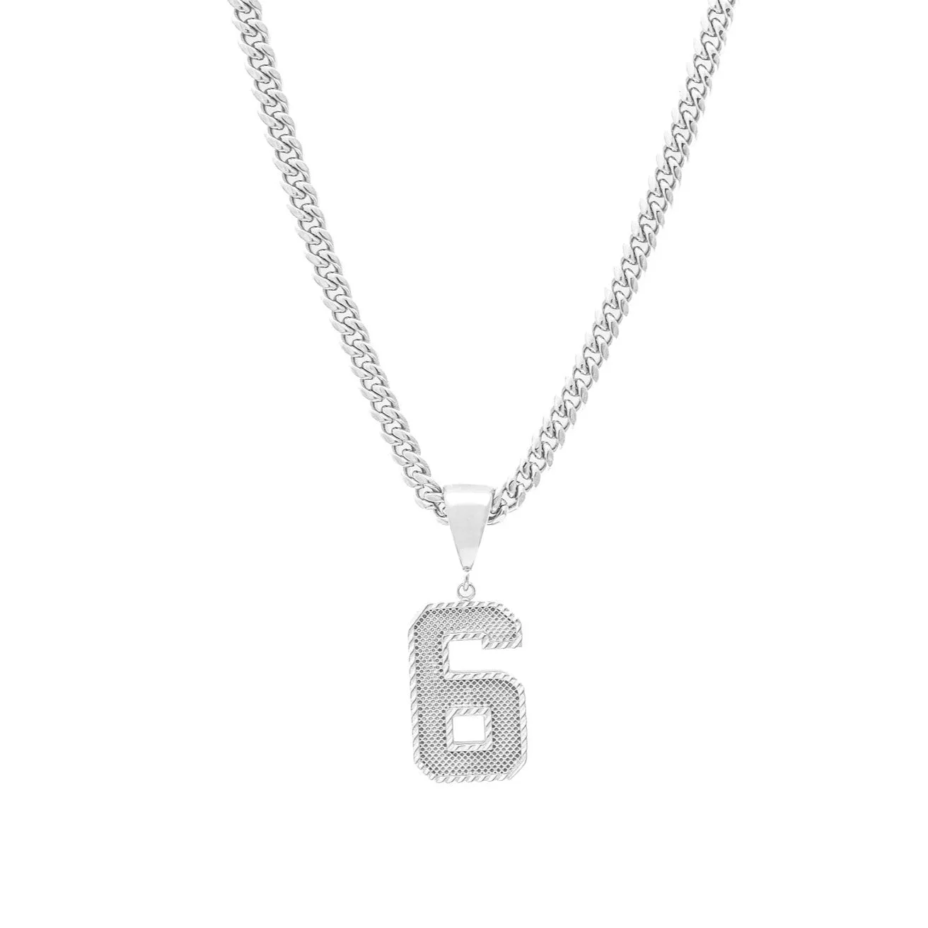 Number Pendant Necklace