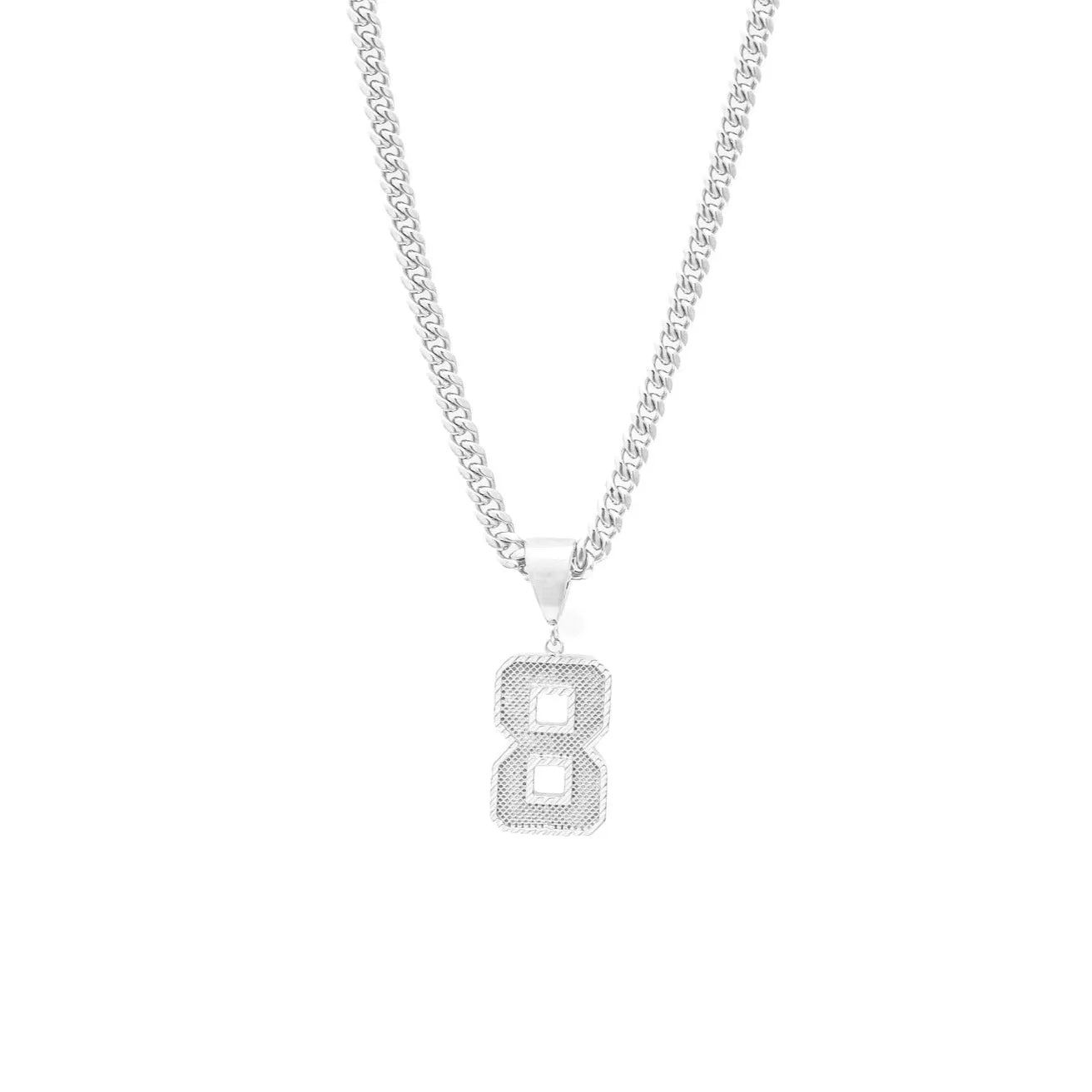 Number Pendant Necklace