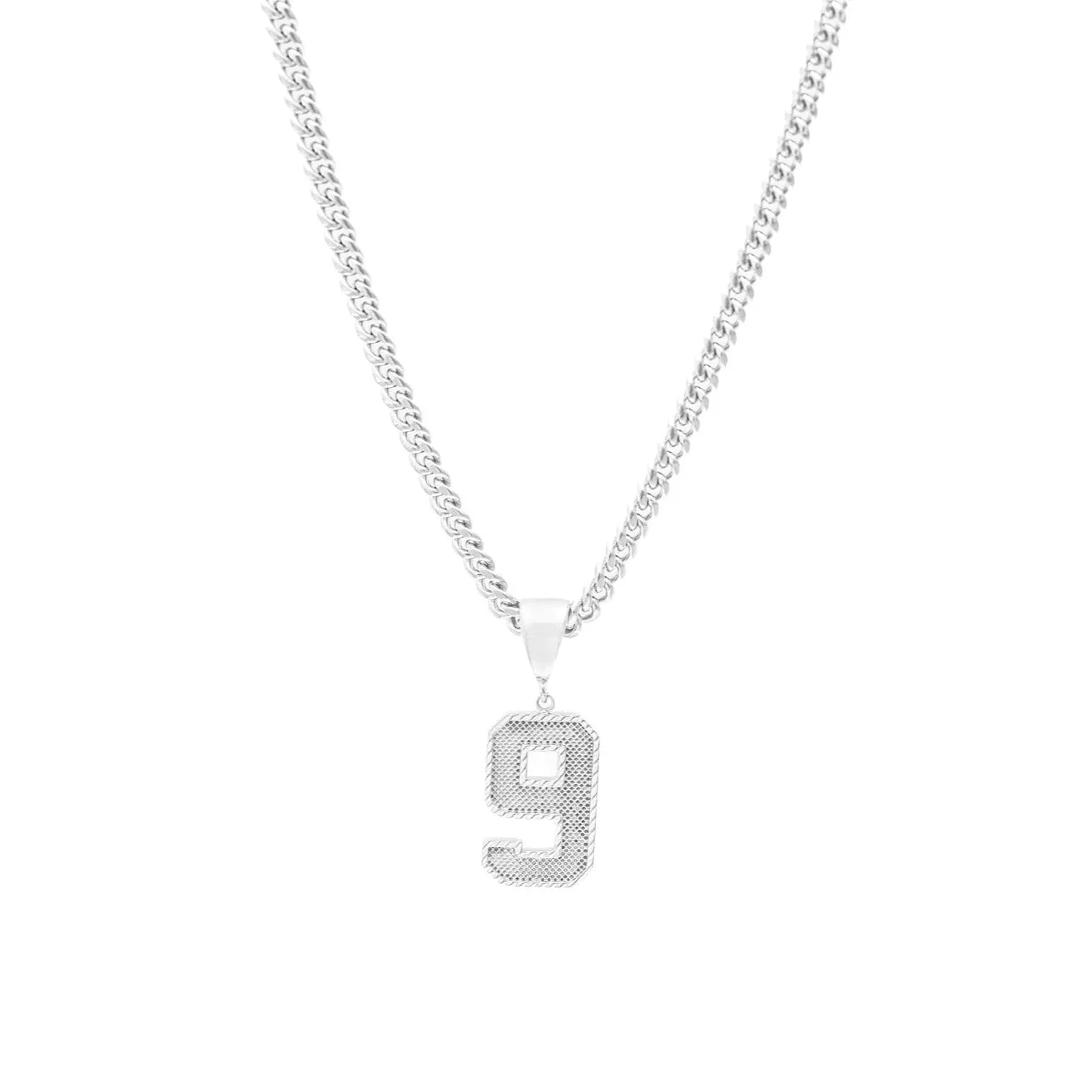 Number Pendant Necklace