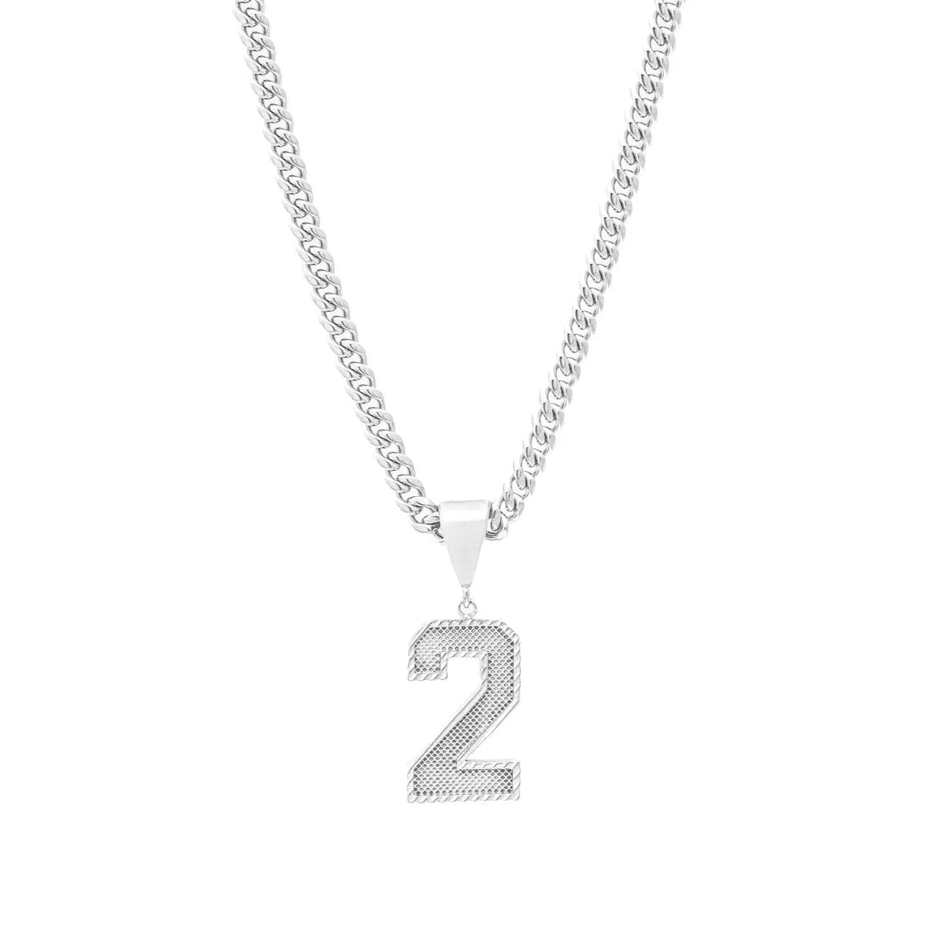 Number Pendant Necklace