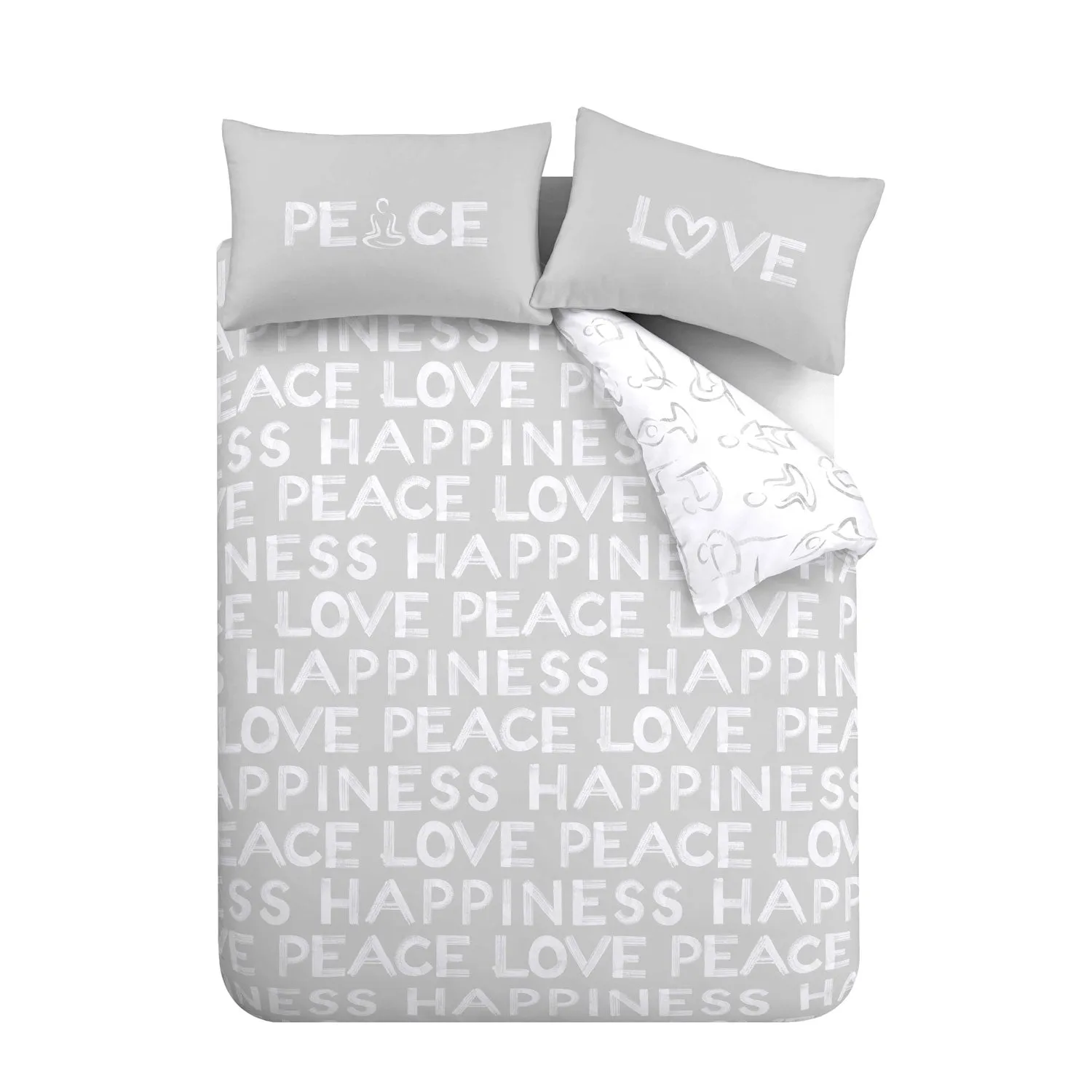 Peace & Yoga Duvet Cover Set