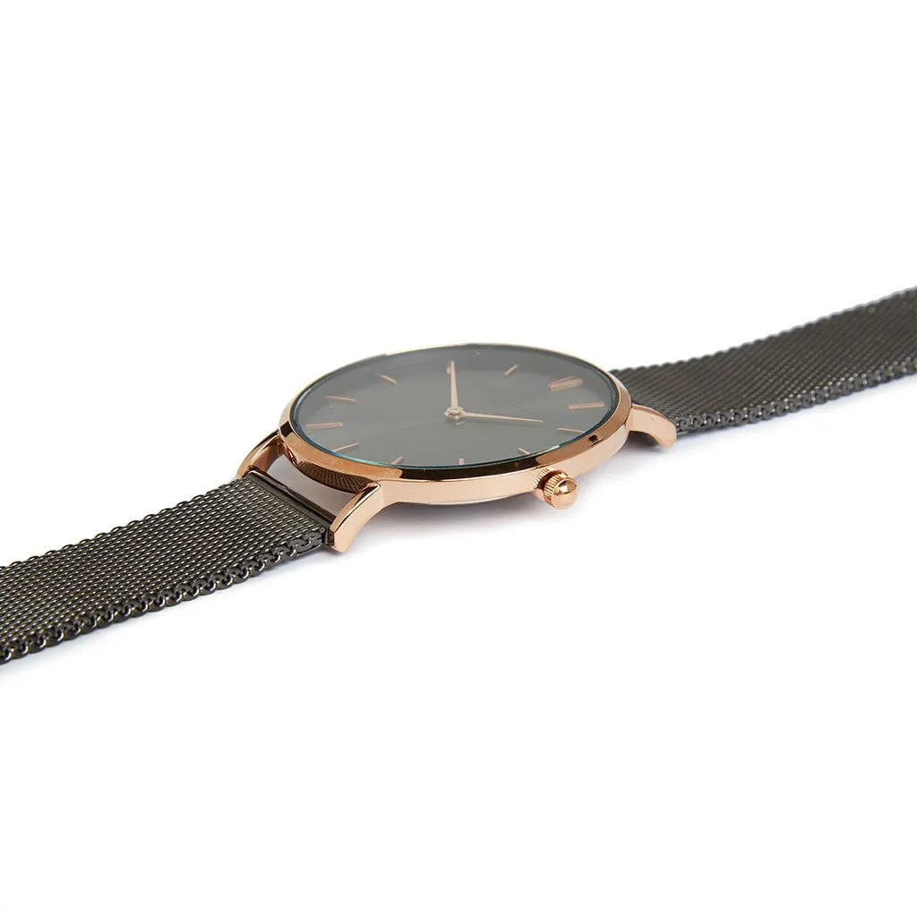 Personalised Elie Beaumont Dark Grey Ladies Watch