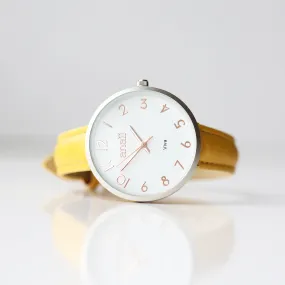 Personalised Yellow Watch Anaii