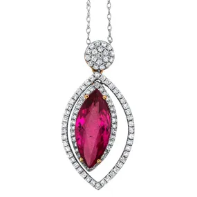 PINK TOURMALINE PENDANT