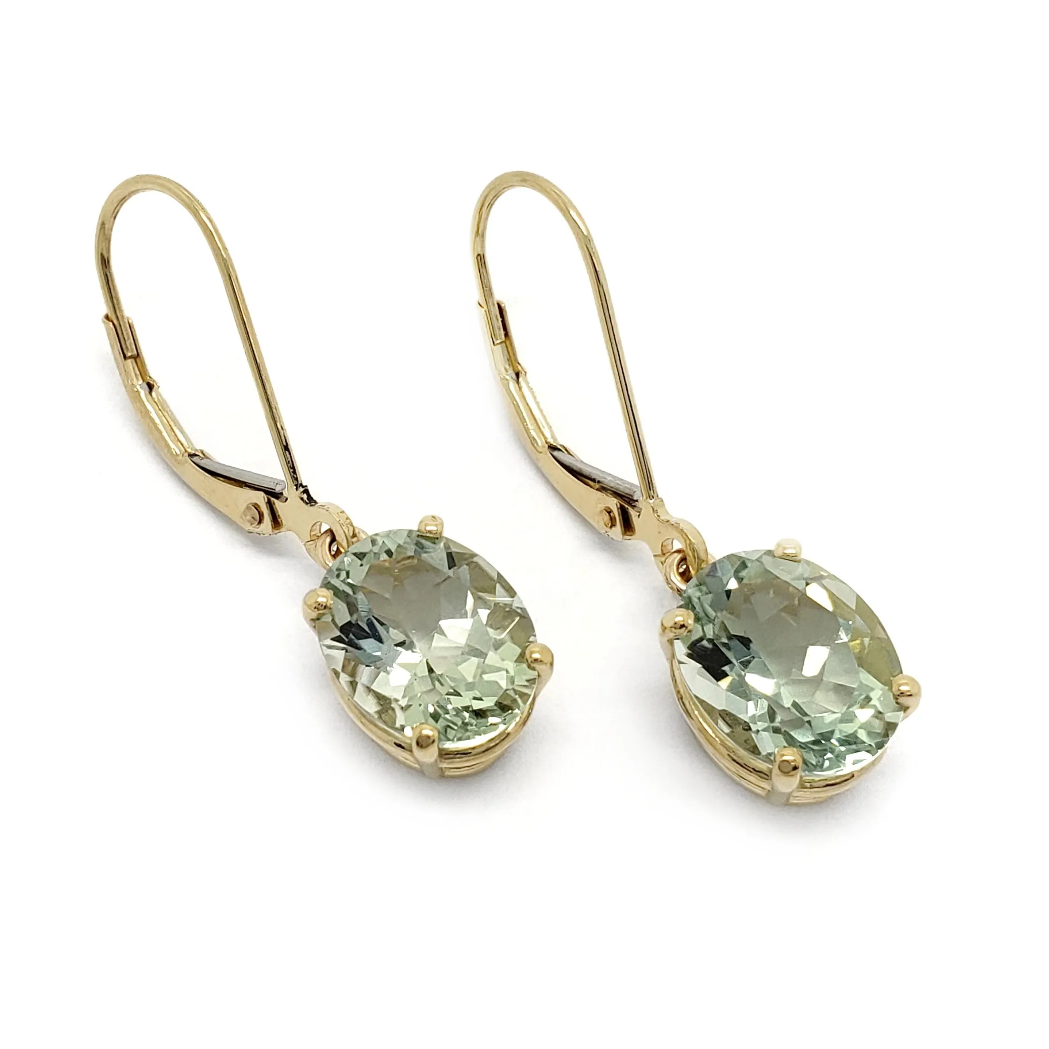 Prasiolite Earrings