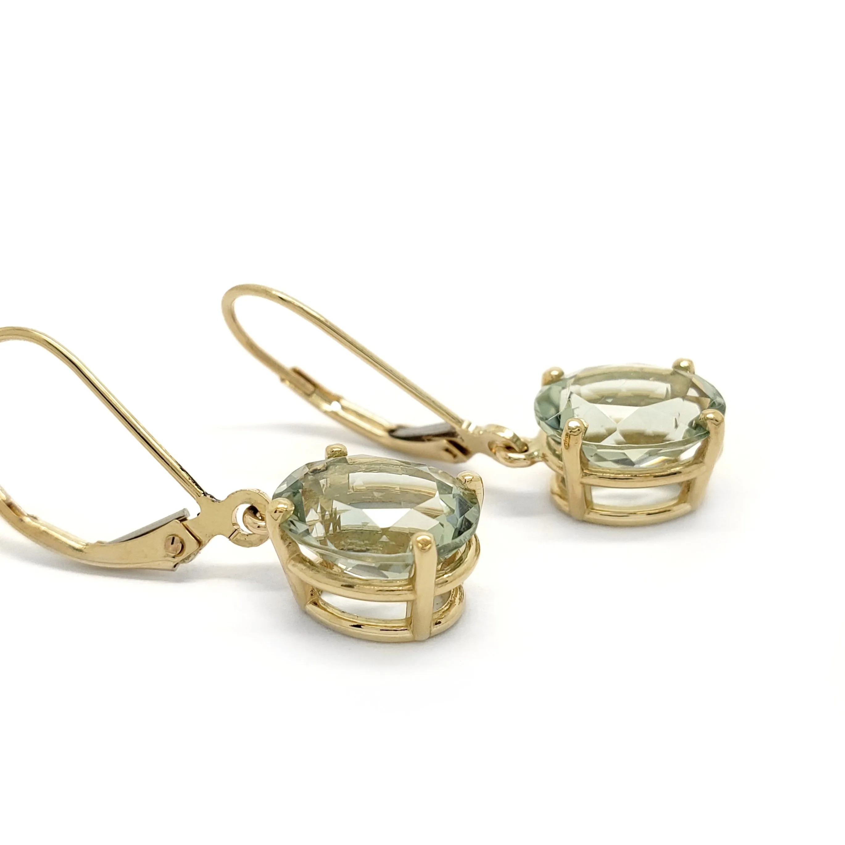 Prasiolite Earrings