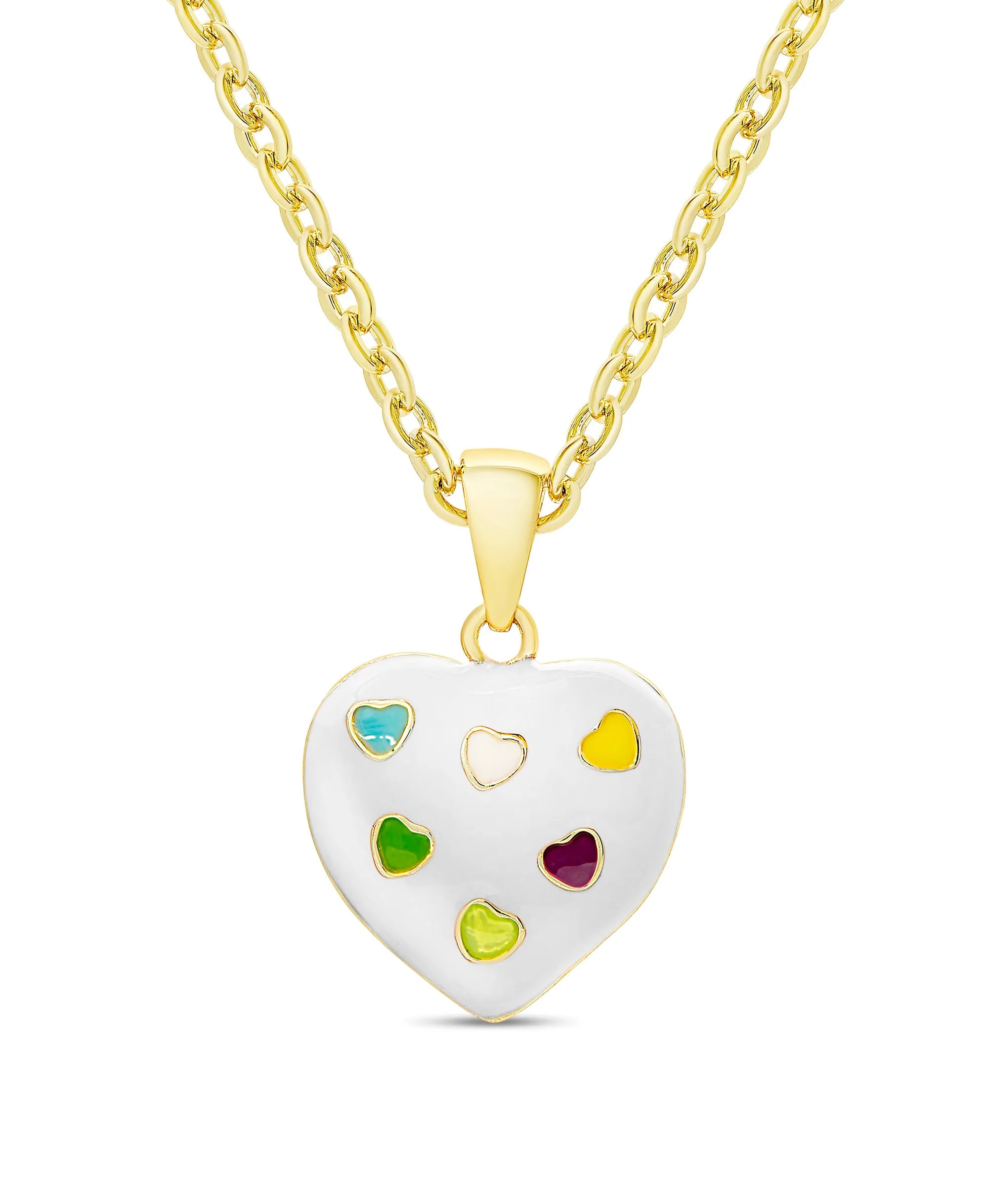 Puffed Heart Pendant