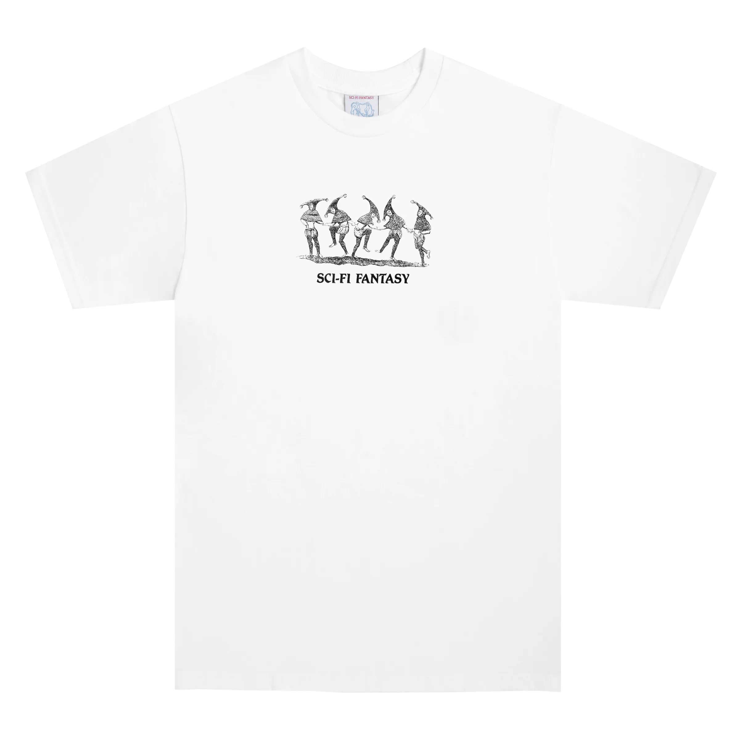 Sci-Fi Fantasy Jester's Privilege Tee White