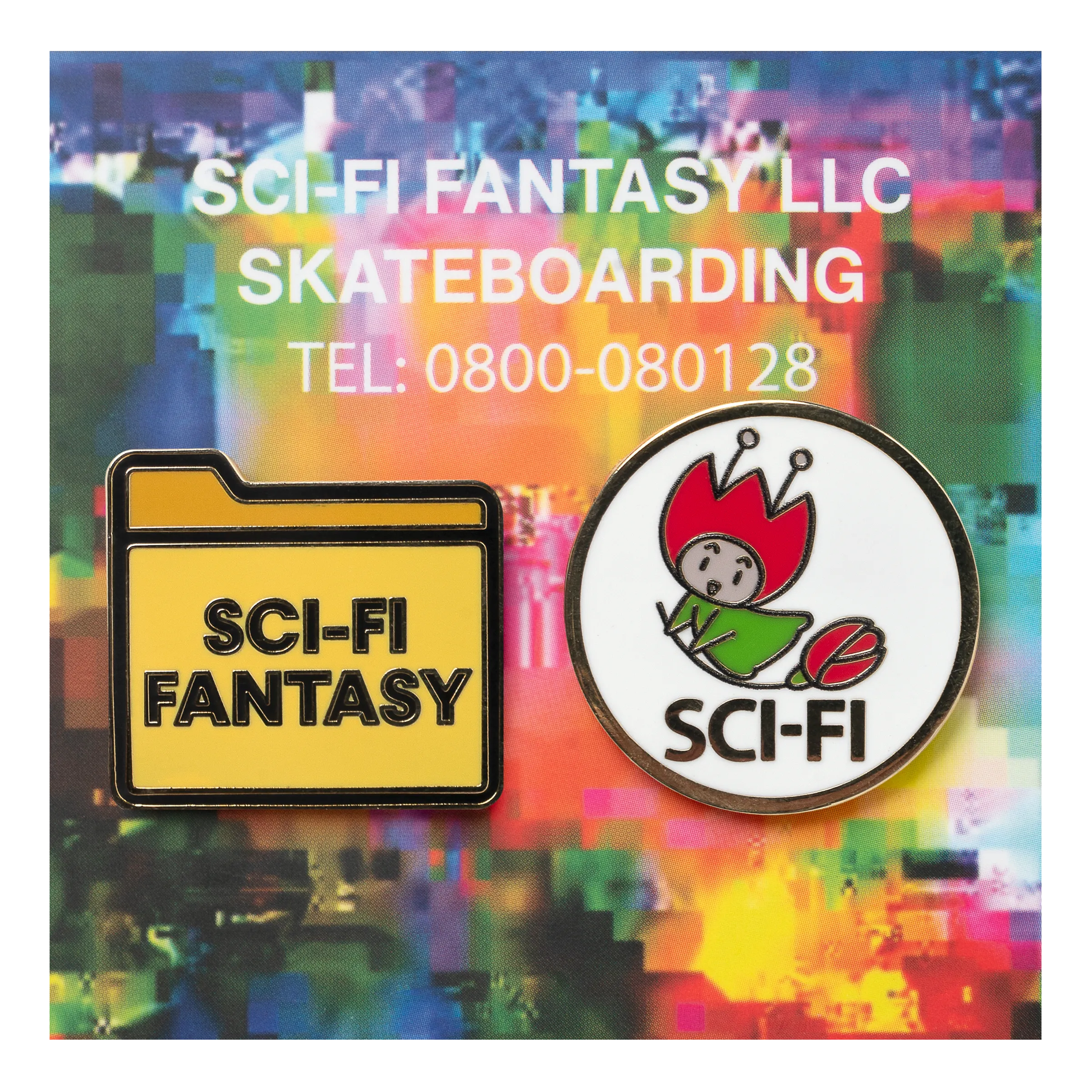 Sci-i Fantasy Enamel Pin 2-Pack SP24