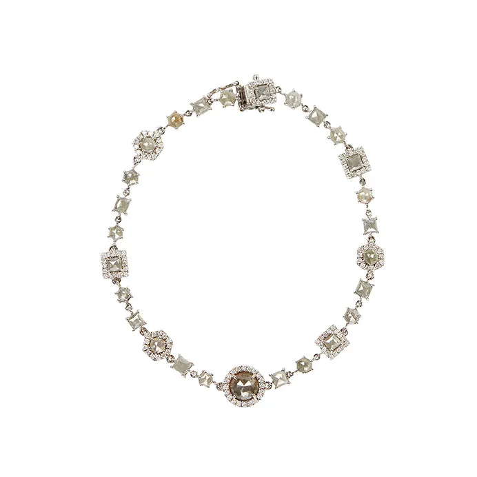 Smokey Rough Diamond Bracelet