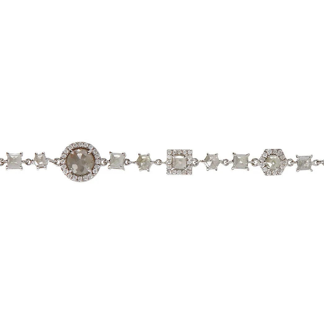 Smokey Rough Diamond Bracelet