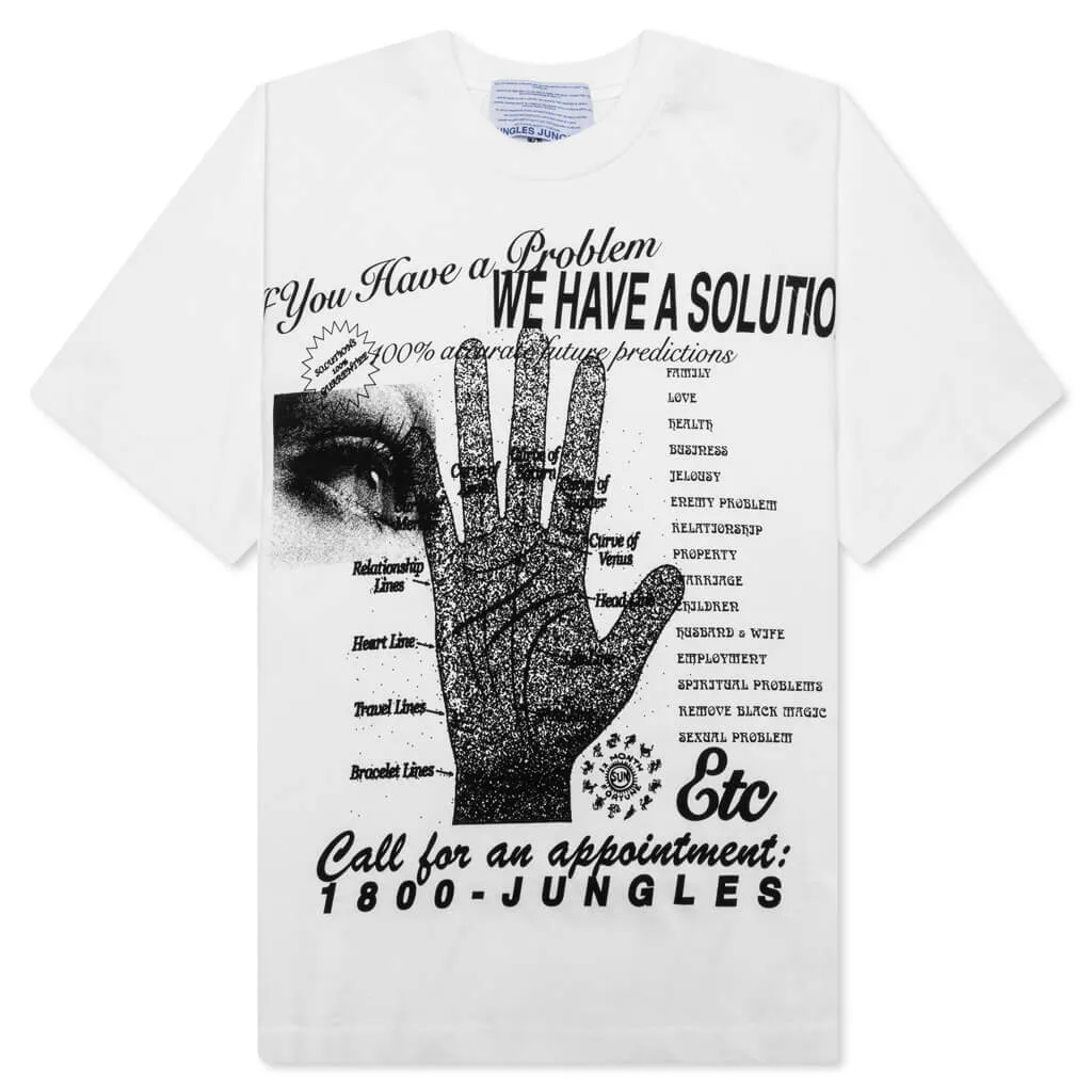 Solutions Tee - White