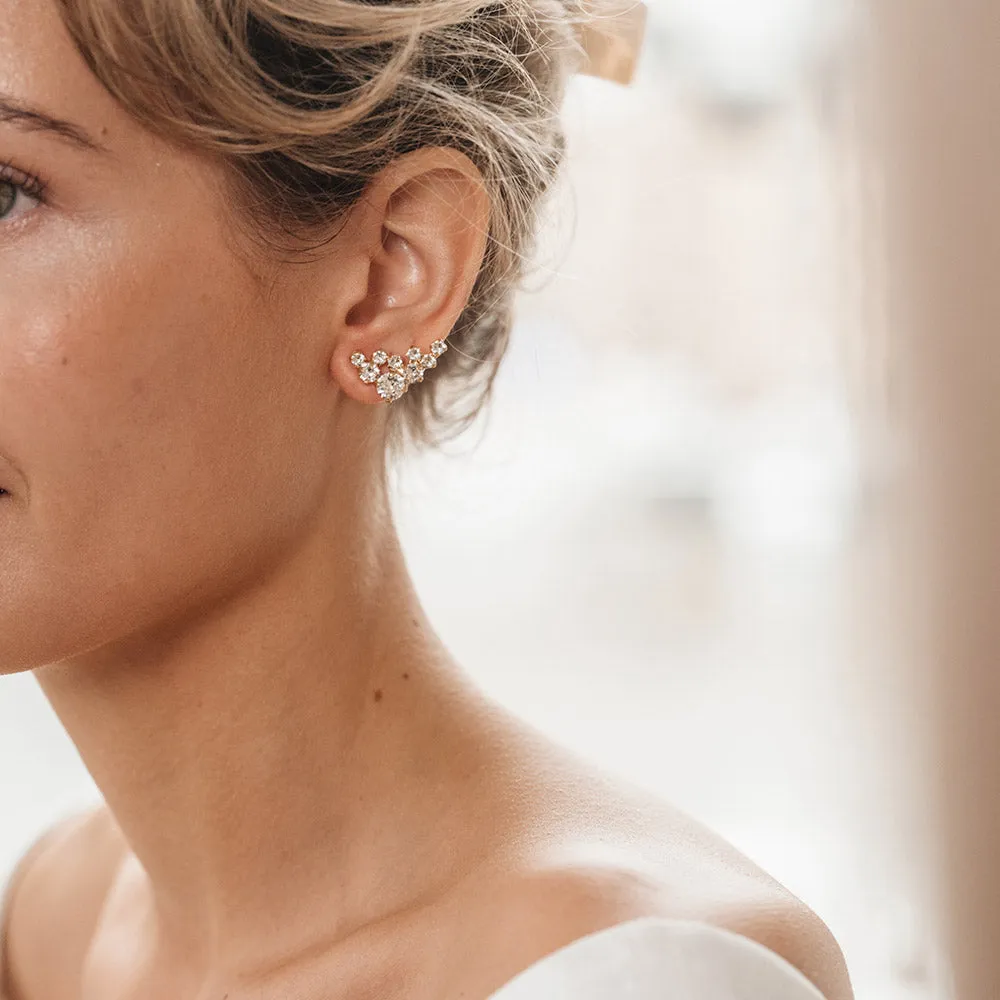 Stardust Earrings / Crystal