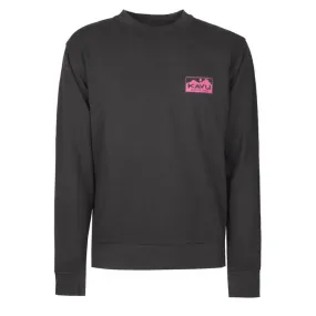 SWEATSHIRT FLOATBOAT CREW Unisex Black Licorice