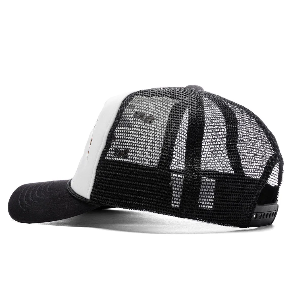 Take It Easy Trucker - Black/White