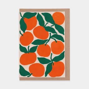 Tangerines Greeting Card/Blank