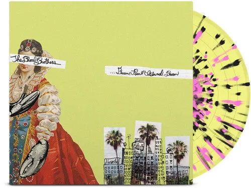 THE BLOOD BROTHERS ‘BURN, PIANO ISLAND, BURN’ LP + 7 (20th Anniversary Edition, Yellow w/Pink & Black Splatter Vinyl)