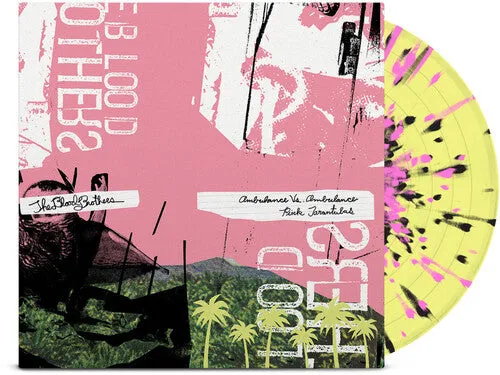 THE BLOOD BROTHERS ‘BURN, PIANO ISLAND, BURN’ LP + 7 (20th Anniversary Edition, Yellow w/Pink & Black Splatter Vinyl)