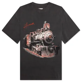 Train Graphic S/S Tee - Black