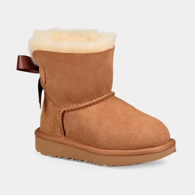 UGG MINI BAILEY BOW CHESTNUT / KIDS